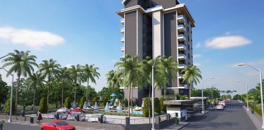 2+1 Leilighet  i Mahmutlar, Antalya, Tyrkia Nr. 116037