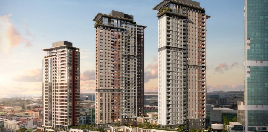 1+1 Lejlighed i Istanbul, Tyrkiet Nr. 142265