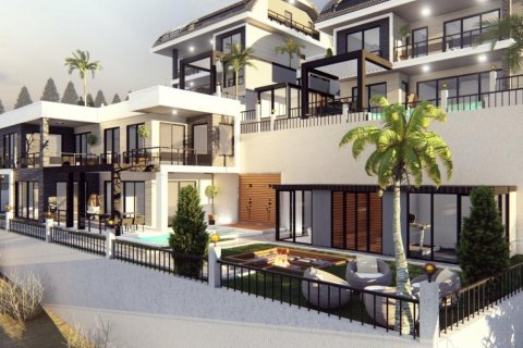 پنت هاس در Bektas،  Alanya ، ترکیه 3 خوابه ، 350 متر مربع.  شماره 117016 - 28