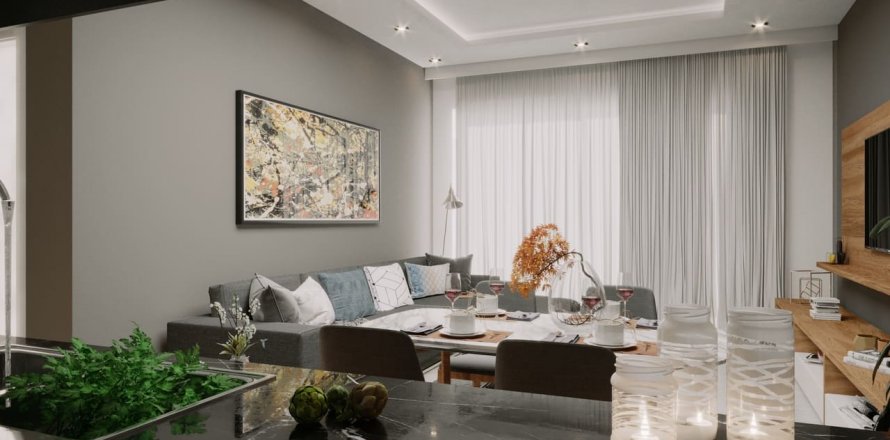 2+1 Lägenhet i Plus Life Residence, Avsallar, Antalya, Turkiet Nr. 130537