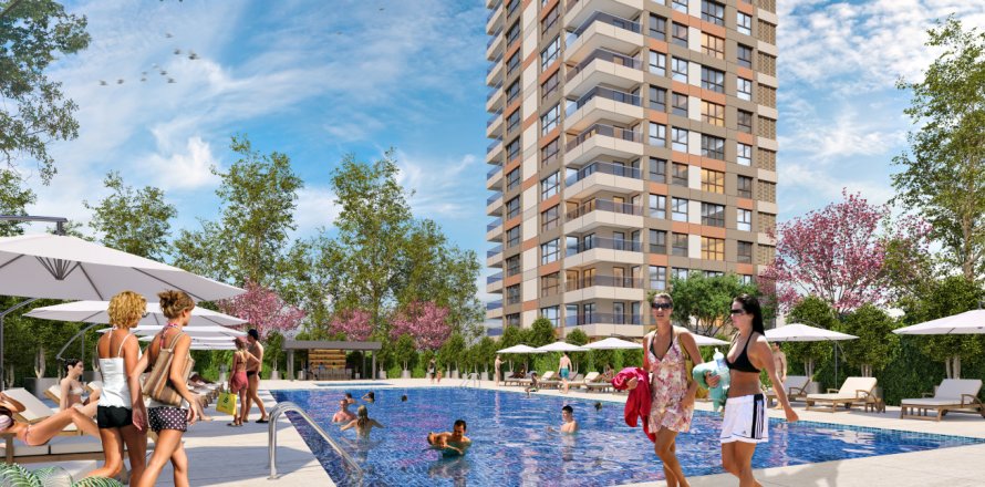 Квартира  1+1 в Стамбуле, Турция №150577