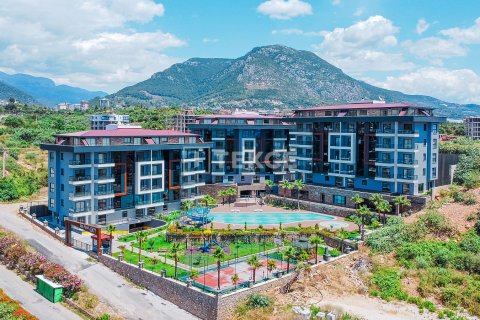 3+1 Lejlighed  i Alanya, Antalya, Tyrkiet Nr. 43984