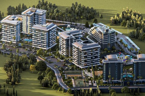 Daire  1+1  Alanya, Antalya, Türkiye №156013