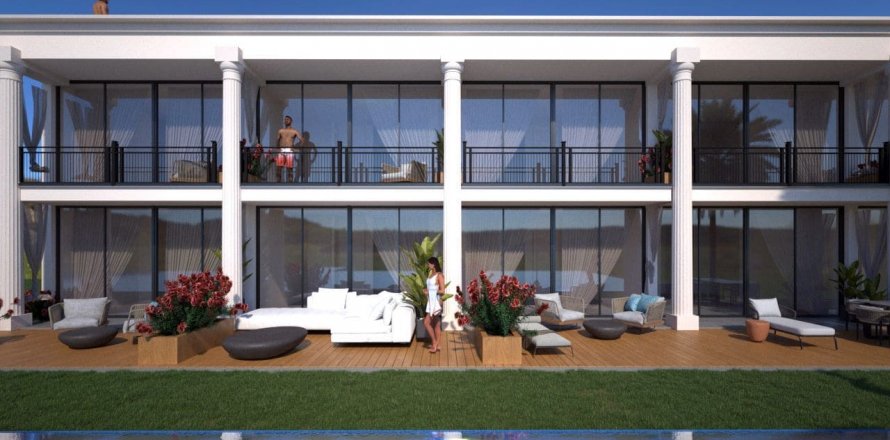 1+1 Takleilighet i Aloha Beach Resort, Esentepe, Girne, Nr. 144967