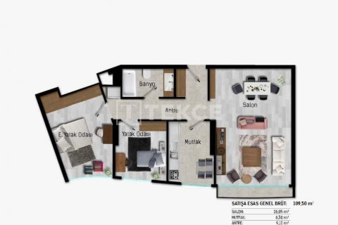 Apartment for sale in Istanbul, Turkey, 3 bedrooms, 164m2, No. 118708 – photo 10