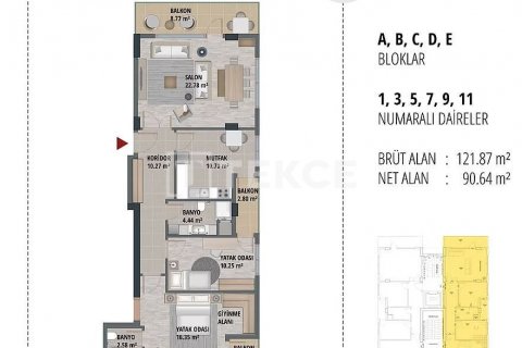 2+1 Wohnung in Antalya, Türkei Nr. 192057 - 25