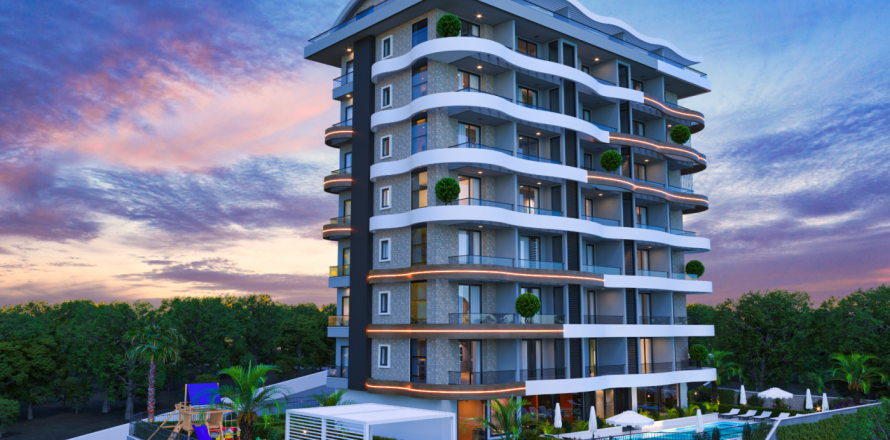 Квартира  1+1 в Авсалларе, Анталья, Турция №131677