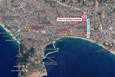 2+1 Leilighet  i Alanya, Antalya, Tyrkia Nr. 115680 - 25