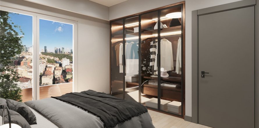 2+1 Lejlighed i Sense Levent, Kâğıthane, Istanbul, Tyrkiet Nr. 150287