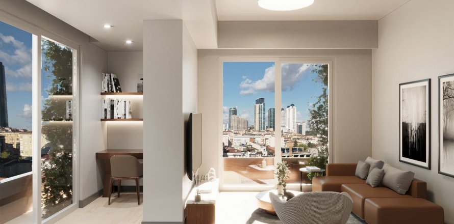 2+1 Lejlighed i Sense Levent, Kâğıthane, Istanbul, Tyrkiet Nr. 150290