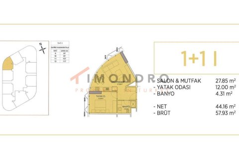 3+1 Lägenhet  i Kadikoy, Istanbul, istanbul, Turkiet Nr. 151298 - 23