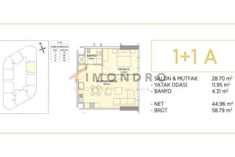 3+1 Lägenhet  i Kadikoy, Istanbul, istanbul, Turkiet Nr. 151298 - 20