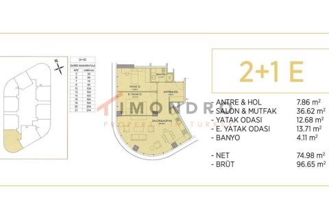 3+1 Lägenhet  i Kadikoy, Istanbul, istanbul, Turkiet Nr. 151298 - 18