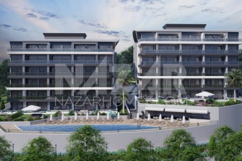 1+1 Lejlighed i Alanya, Antalya, Tyrkiet Nr. 116697 - 13