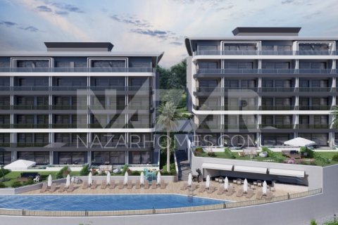 1+1 Lejlighed i Alanya, Antalya, Tyrkiet Nr. 116697 - 28