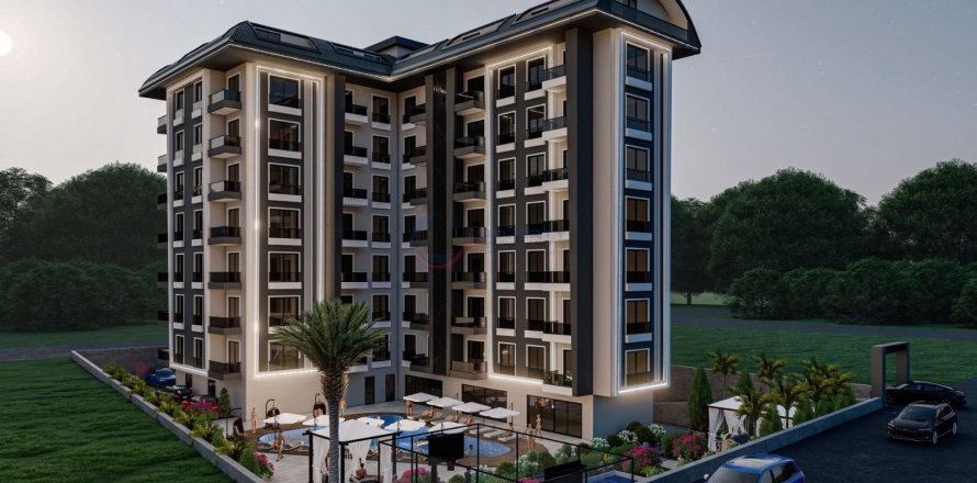 1+1 Apartment in Alanya, Antalya, Turkey No. 211401