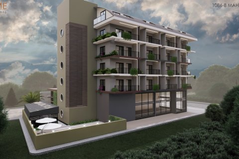 1+1 Lägenhet  i Mahmutlar, Antalya, Turkiet Nr. 116198