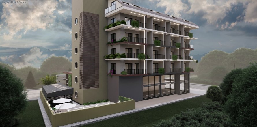 1+1 Leilighet i Mahmutlar, Antalya, Tyrkia Nr. 116198