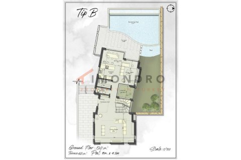 6+1 Villa i Ozankoy, Girne, Nr. 152131 - 30