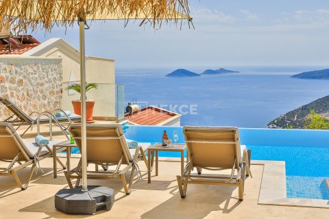 5+1 Villa  i Kas, Antalya, Tyrkia Nr. 193853 - 8