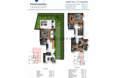Apartment for sale  in Üsküdar, Istanbul, Turkey, 6 bedrooms, 284m2, No. 206965 – photo 25