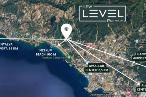 3+1 Leilighet  i Alanya, Antalya, Tyrkia Nr. 115388 - 7
