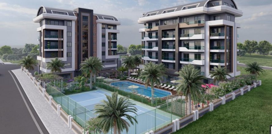 Daire 1+1 Okurcalar, Alanya, Antalya, Türkiye №115390
