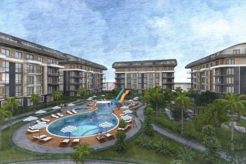 1+1 Leilighet i Alanya, Antalya, Tyrkia Nr. 211469 - 13