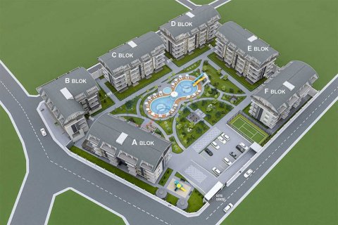1+1 Leilighet i Alanya, Antalya, Tyrkia Nr. 211469 - 14