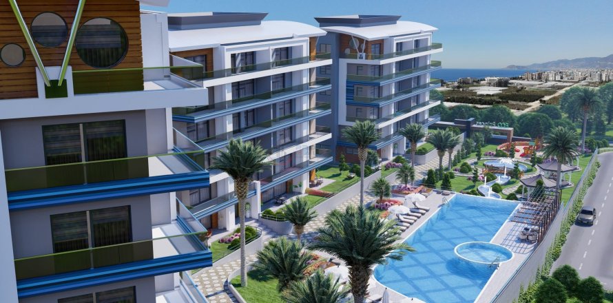 Квартира 1+1 в Аланье, Анталья, Турция №211470