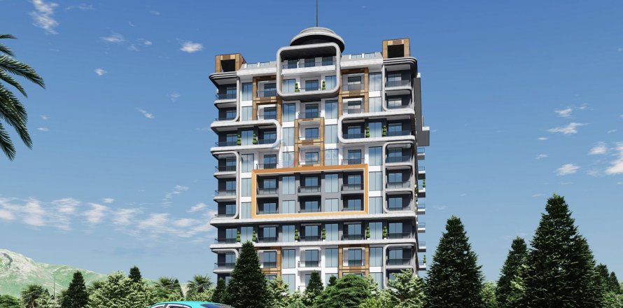 1+1 Leilighet i Alanya, Antalya, Tyrkia Nr. 211468