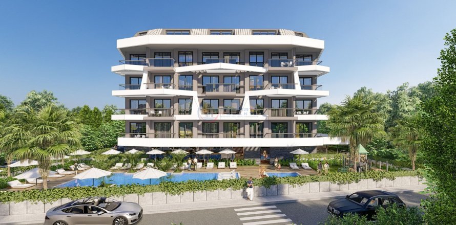 1+1 Apartment in Alanya, Antalya, Turkey No. 211480