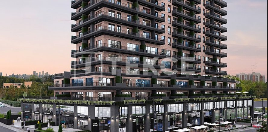 Квартира  1+1 в Стамбуле, Турция №210301