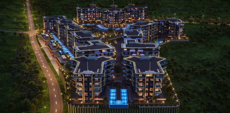 2+1 Leilighet i Cebeci Vista Alanya Kestel, Alanya, Antalya, Tyrkia Nr. 149454