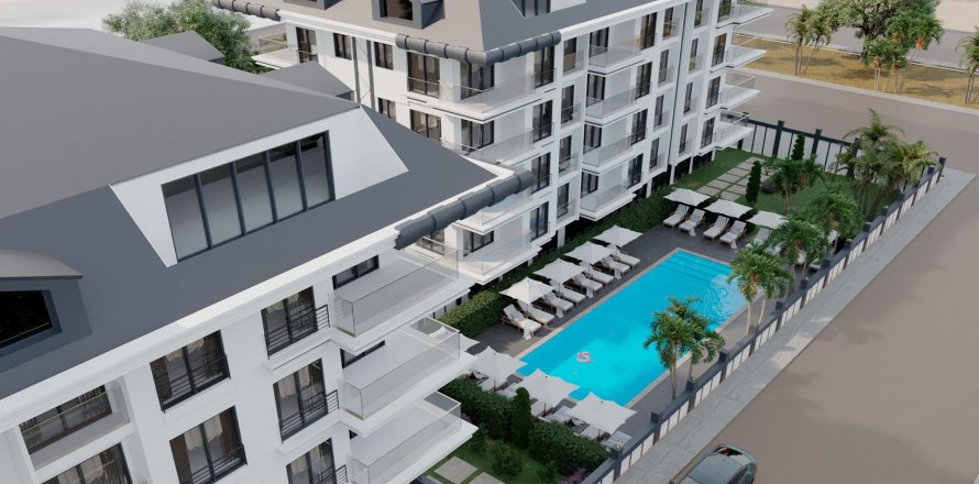 2+1 Wohnung in White House Payallar, Payallar, Alanya, Antalya, Türkei Nr. 150212