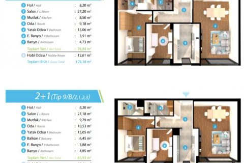 Apartment for sale  in Yalova, Turkey, 139m2, No. 149420 – photo 18