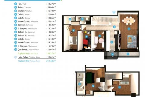 Apartment for sale  in Yalova, Turkey, 139m2, No. 149420 – photo 19