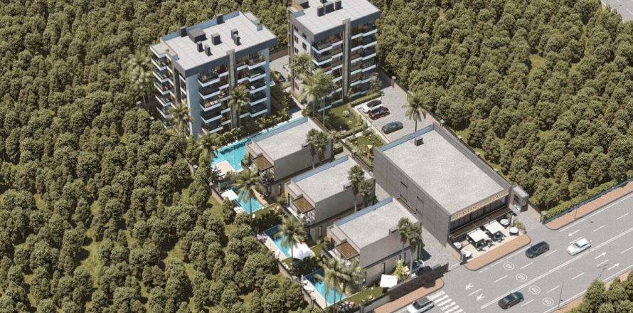 Lägenhet i Altintash, Antalya, Turkiet Nr. 149424