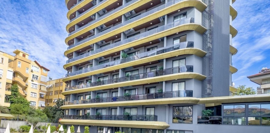 1+1 Lägenhet  i Alanya, Antalya, Turkiet Nr. 211702