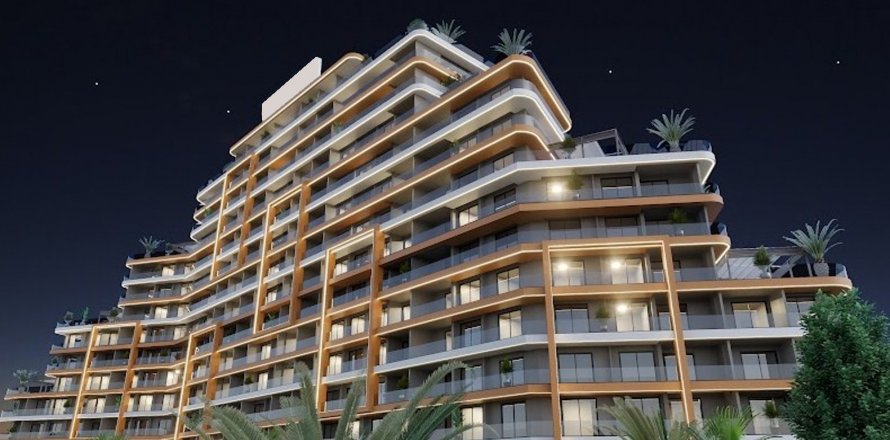2+1 Lejlighed  i Mersin, Tyrkiet Nr. 155672