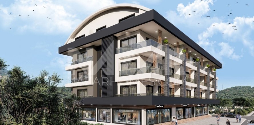 1+1 Leilighet  i Oba, Antalya, Tyrkia Nr. 116612