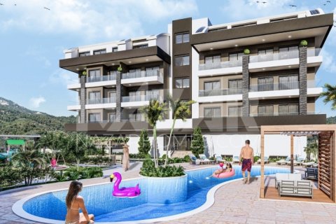 1+1 Leilighet  i Oba, Antalya, Tyrkia Nr. 116612 - 6