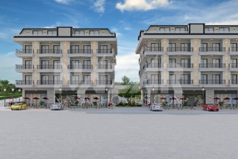 1+1 Leilighet  i Alanya, Antalya, Tyrkia Nr. 116616 - 2