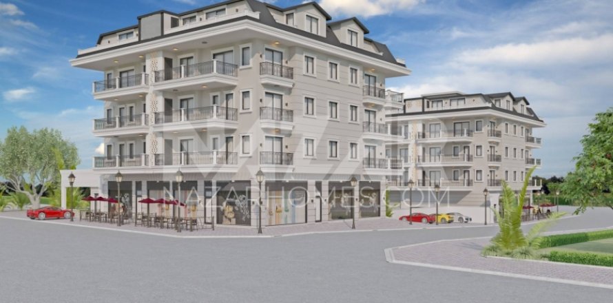 1+1 Leilighet  i Alanya, Antalya, Tyrkia Nr. 116616