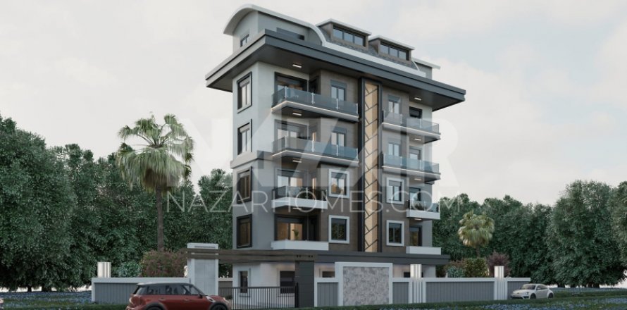 Квартира 1+1 в Оба, Анталья, Турция №116614
