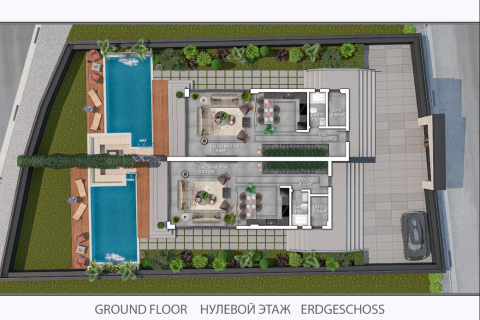 3+1 Villa i Avsallar, Antalya, Tyrkiet Nr. 41234 - 21