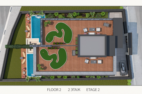 3+1 Villa i Avsallar, Antalya, Tyrkiet Nr. 41234 - 22