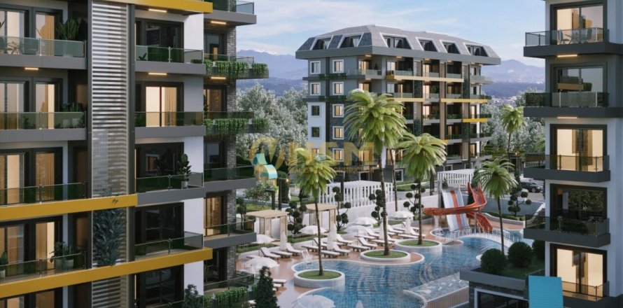 Daire 1+1 Alanya, Antalya, Türkiye №112345