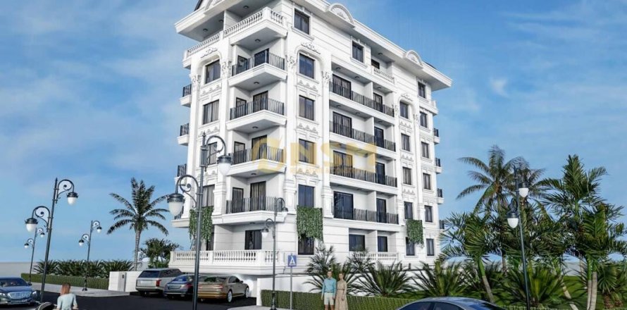 1+1 Lägenhet i Alanya, Antalya, Turkiet Nr. 112346