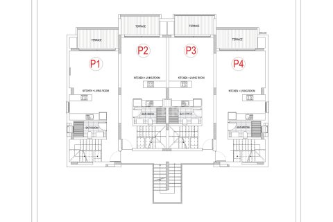 آپارتمان در Famagusta ، ترکیه 1 خوابه ، 60 متر مربع. شماره 82074 - 24